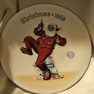 Tho Knowels, Norman Rockwell Christmas 1989 Plate